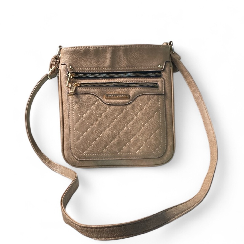 IV London Tan Expandable Crossbody Bag - Picture 2 of 7